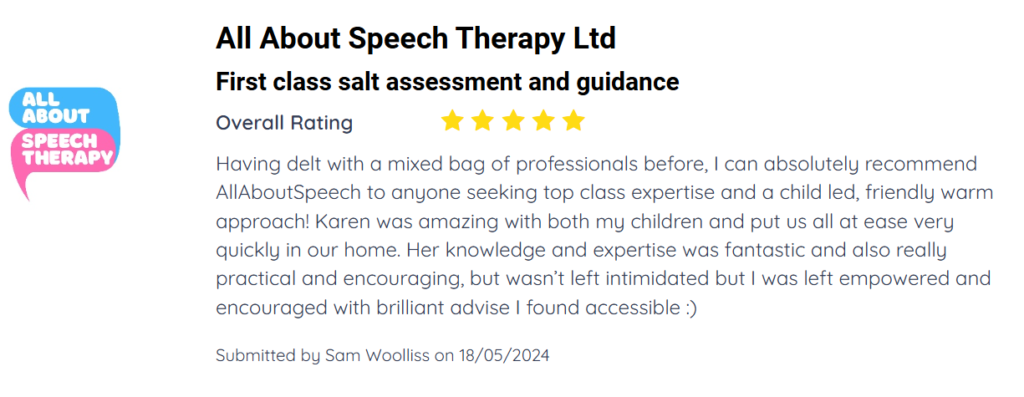 SALT Assessment review